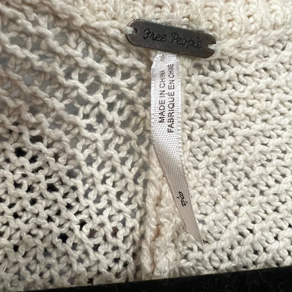 Free People Sweater with Pockets-‎ Small